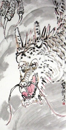 玉兔流连安四野 金龙踊跃起五洲(组图)