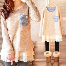 【巧搭配】套头<em>毛衣</em>!时尚保暖<em>打底衫</em>~【1】-自