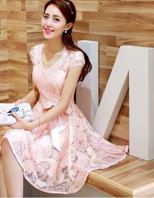 V领连衣裙 性感典雅气质【1】-新闻频道-手机搜狐