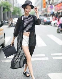 长款<em>雪纺开衫防晒</em>衣显瘦凹造型-新闻频道-手机