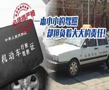 驾照自白:小身体大责任,必须得严!