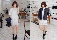 连衣裙巧搭配<em>开衫</em>&外套,展露出秋季时尚与光