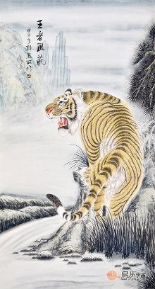 家居装饰画选挂老虎画好吗