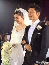 黄晓明angelababy大婚 婚礼现场明星云集