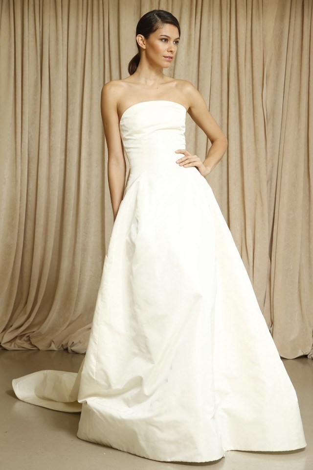 纽约婚纱周 oscar de la renta2014秋冬婚纱(组图)