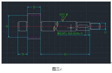 浩辰cad教程机械2013:制图符号及标准实例