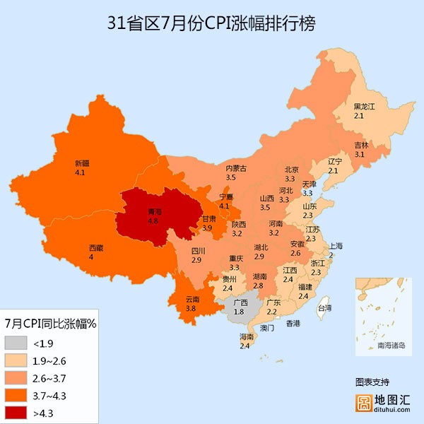 gdp青海省