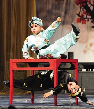 学戏,学做好汉(图)