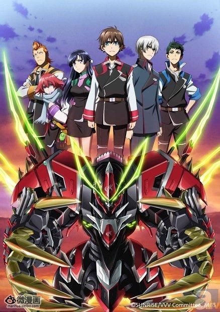 人气机战动画《革命机Valvrave》第二季视觉图