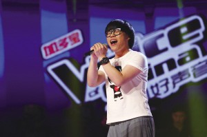 张惠妹组冠军 江苏男孩李琦(图)