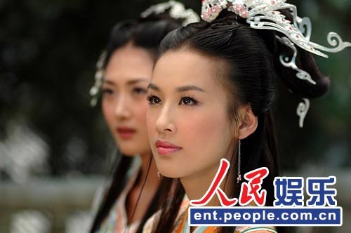 黄圣依古装造型照盘点 甜美温情堪称灵气美女(组图)