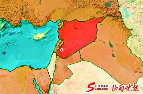 然而,从地图上看,叙利亚周边国家都是非常敏感的国家,包括伊拉克,约旦图片