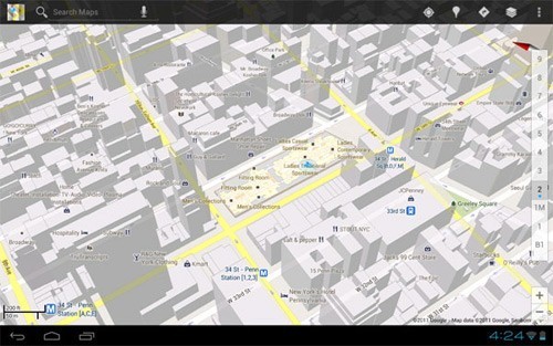 google maps 6.0发布 加入室内导航功能