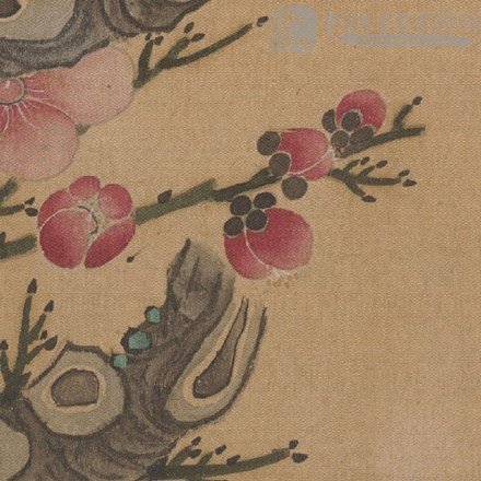 陈洪绶《梅花小鸟》欣赏