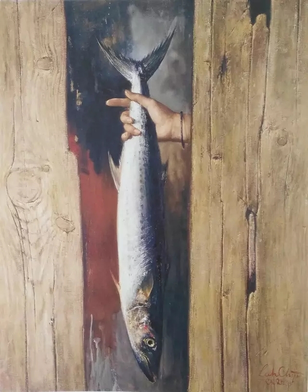 陆琦油画精品欣赏