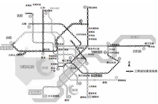 喜讯| 杭州地铁三期批复在即,2022年前10条地铁将串联