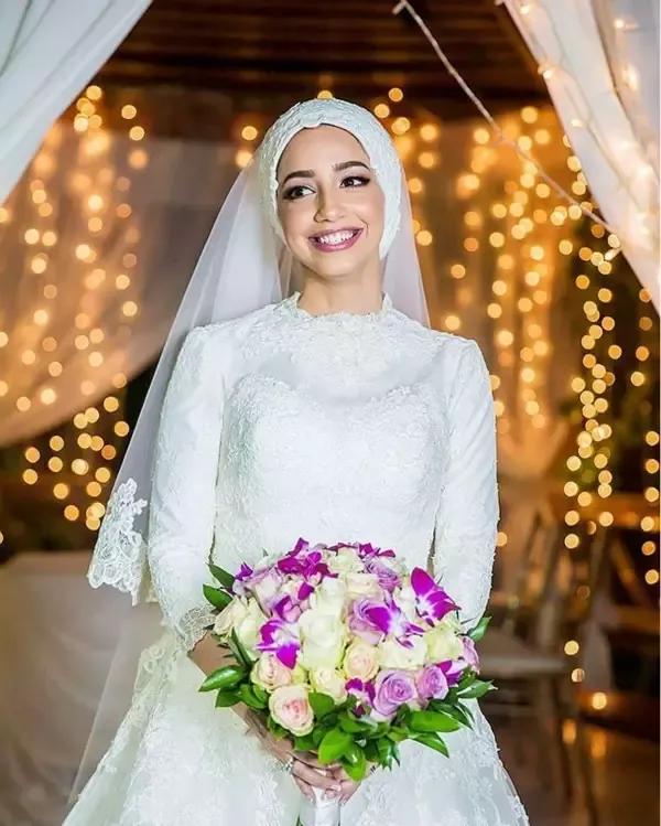 穆斯林婚纱