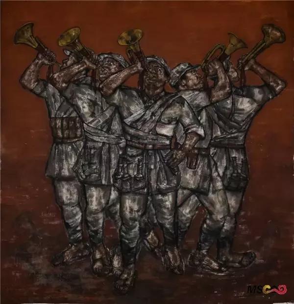 纪念红军长征胜利80周年全军美术作品展览作品选登
