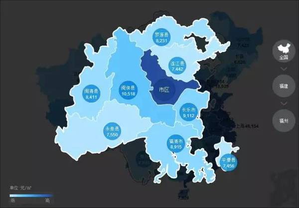 2020年福州五区八县gdp排行_福州五区八县地图全图