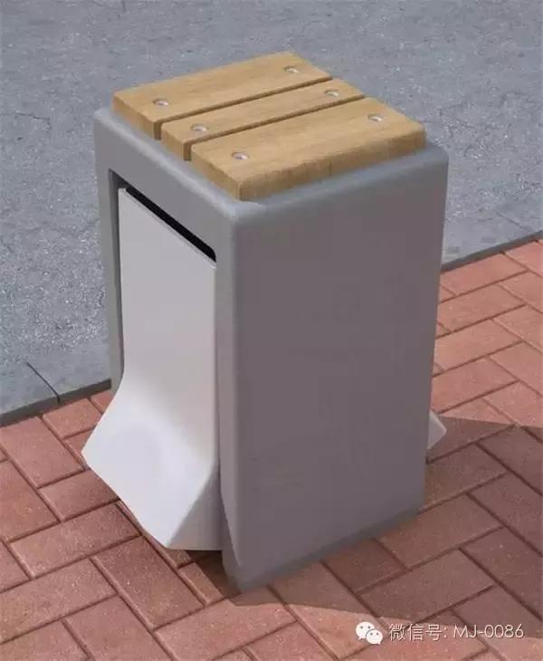 公共垃圾箱都成了艺术品!