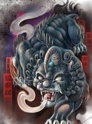 " 辟邪南方人称貔貅又名天禄,是中国古代神话传说中的一种神兽,龙头