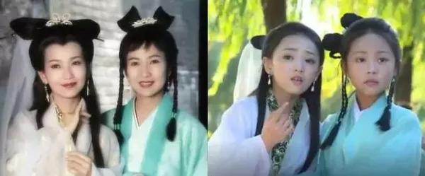 (白素贞,小青对比图)