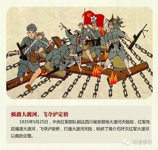在纪念红军长征胜利80周年之际,共青团湖南省委发布了一组《漫说长征