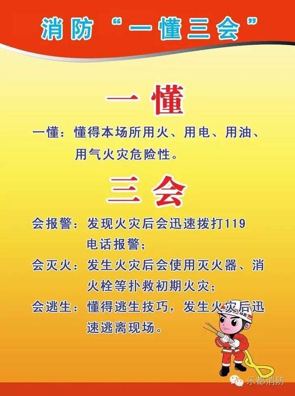 消防常识—什么是三提示?什么是一懂三会?