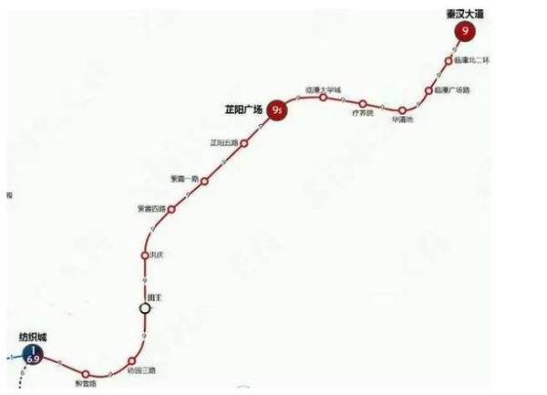 最新最全西安18条地铁路线图,一目了然!