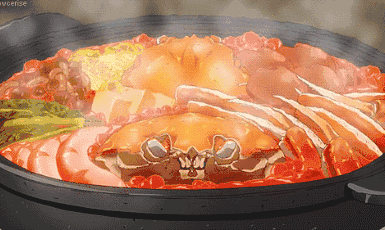 香甜可口的糖炒栗子 热气腾腾的火锅 飘香四溢的烤肉