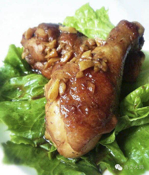 红烧蒜香鸡腿
