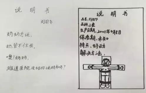 小学生作品大集锦,笑死人不偿命!
