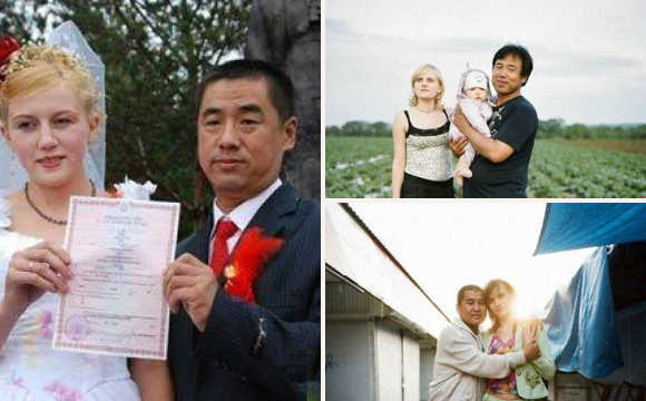 俄罗斯女孩嫁中国农民:多数还是老夫少妻,务农相