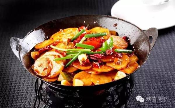 干锅土豆片