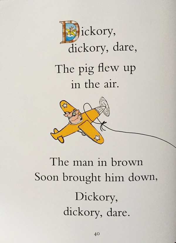 鹅妈妈童谣 dickory, dickory, dare