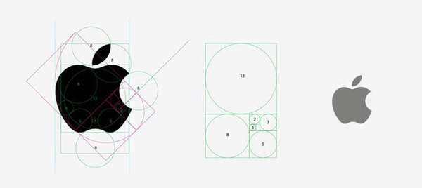 斐波那契螺旋线唯美图片