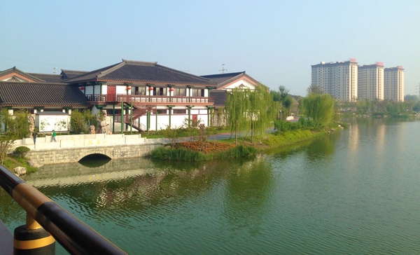 苏北第一园|邳州桃花岛风景