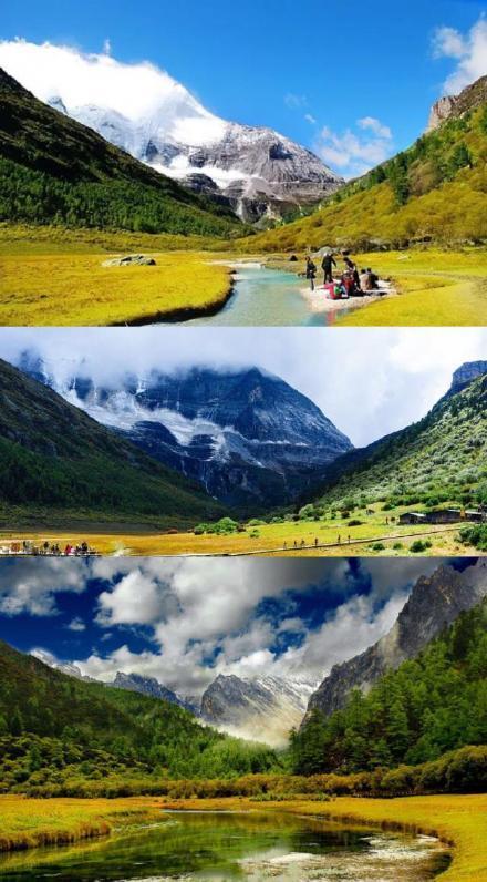 稻城—亚丁风景区位于四川甘孜藏族自治州南部,地处青藏高原东部,横断