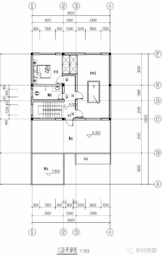 农村别墅,500套农村别墅/自建房户型 施工图纸免费送,原创设计,让你轻