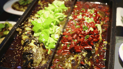 在天津,吃烤鱼都能点鸳鸯锅了!天津人太会吃了!