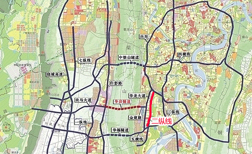 二纵线及幸福华庭公租房最新消息 近日,大渡口区与九龙坡区召开协调会