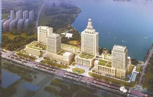 武汉新港华中贸易服务区 打通国际金融贸易通道 助推阳逻港城一体化
