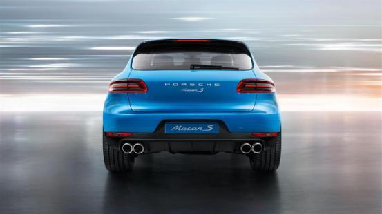 保时捷macan s的纯字母尾标(porsche),想看众泰的别急,众泰的图在后面