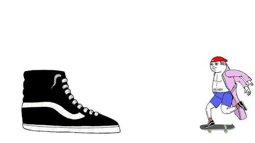 滑板鞋是最好选的,因为有你最爱的vans,所以其他品牌就可以暂时不需要
