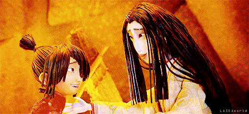 片中的大部分时间都在探险,一路上遇到骷髅巨人,长着巨眼能看透灵魂