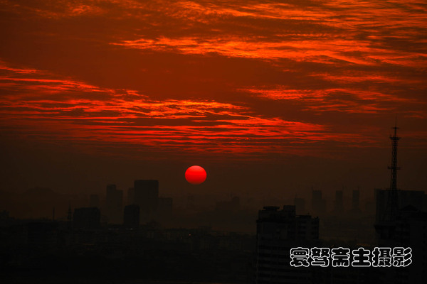 【美哉上饶】毓秀台上看落日,此景只应天上有