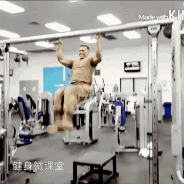 美国大兵是这样练肌肉的,看完我服了
