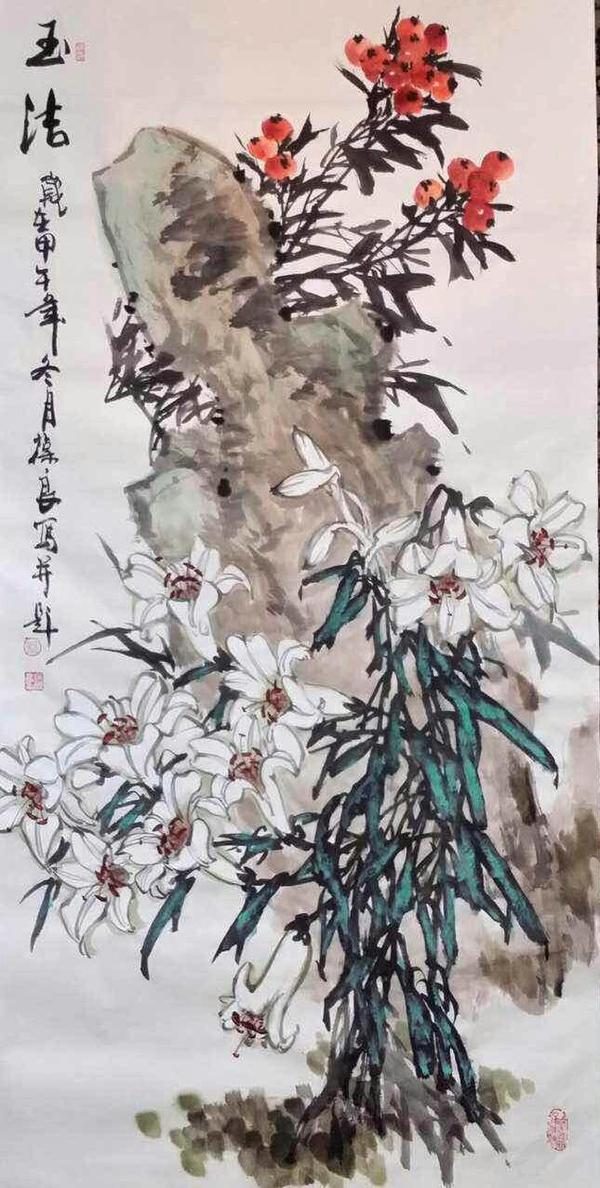 晋葆良——中国著名花鸟画家的艺术传略