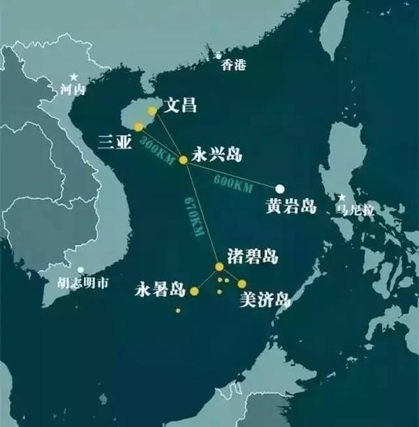 请看看这片被你遗忘的海!西沙群岛由两部分组成:永乐群岛和宣德群岛.