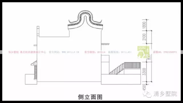 80米x18.50米中式山墙无窗设计案例赏析